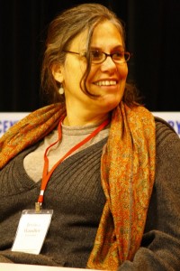 Jessica Handler (on a panel at the 2010 Oxford Creative Nonfiction Conference)
