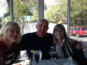 NancyKayWessman, Robert O'Daniel, me at lunch in Fairhope