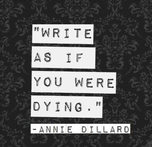 WriteLikeDying