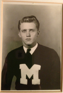 My father, Bill Johnson, Mississippi State Baseball (pitcher) c. 1948