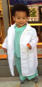 "Doctor Gabby" at Halloween