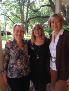 P.T. Paul, Susan and Ren Hinote of the Pensters Writing Group, Fairhope, Alabama