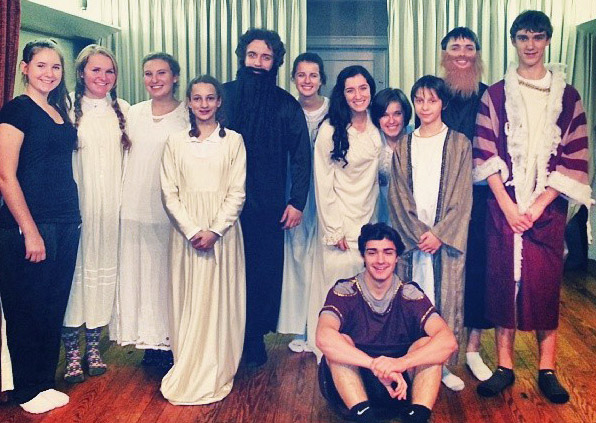 Cast of the 2013 St. Nicholas Play at St. John Orthodox Church