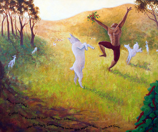 Dancing Goats by Jennifer Mac