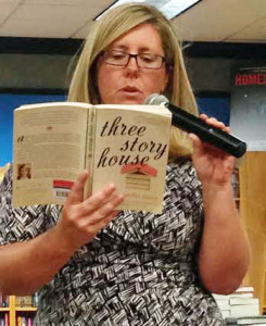 Santo reading at The Booksellers at Laurelwood August 19.