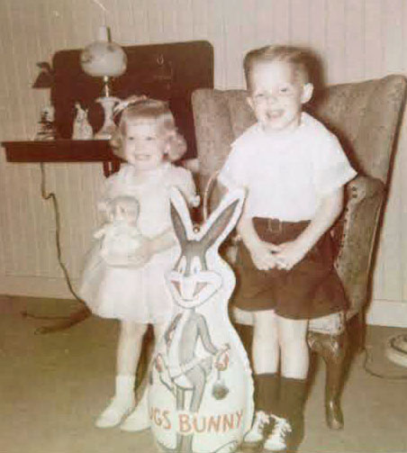 1953, Meridian, Mississippi (I was 2, my brother was 3)