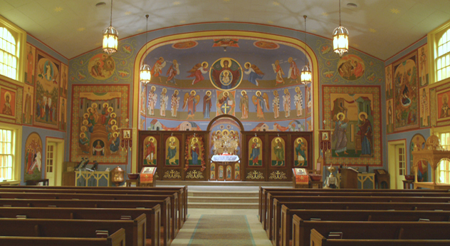 St. John Orthodox Church, Memphis, where I've been a member since 1988