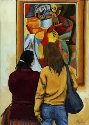 Picasso Women Friends by Linda Apple