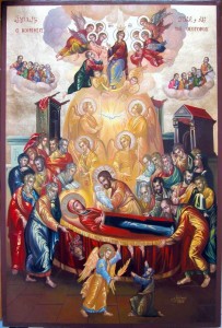 Icon of the Dormition of the Mother of God