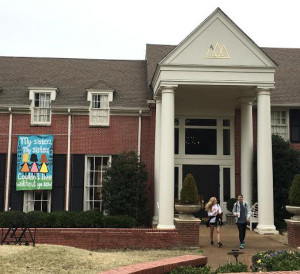 Delta Delta Delta house on Ole Miss campus