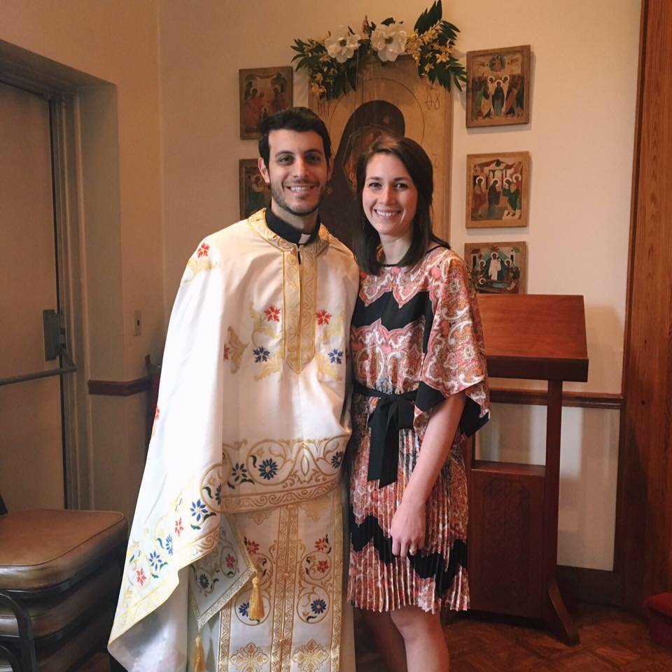 Father Alex and Amanda Mackoul