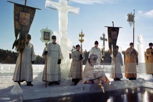 Blessing Waters in Russia