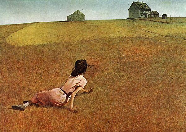 Christina's World by Andrew Wyeth