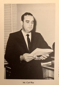 Mr. Carl Ray, Murrah High School, Jackson, Mississippi, 1969