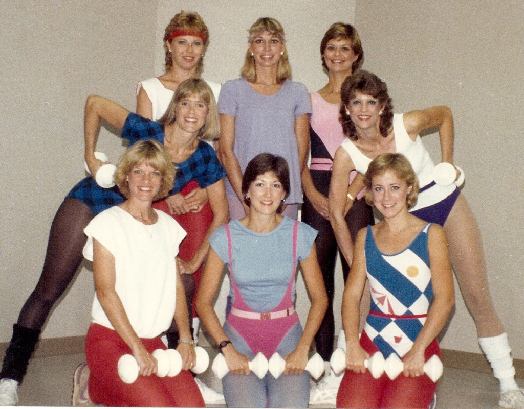 aerobics instructors 1985