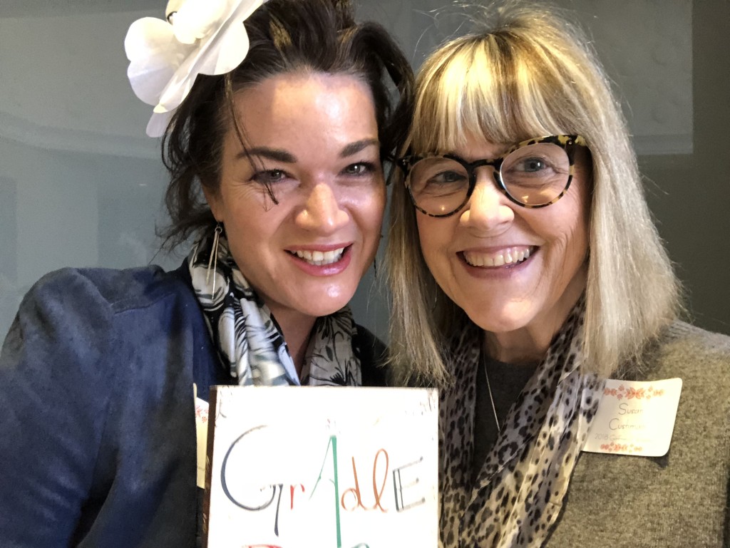 J. C. and Susan at the Pulpwood Queens Girlfriend Weekend in January 2018