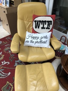 My "reading/editing/TV-watching chair"