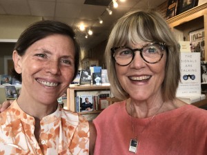 Kelle Barfield, owner of Lorelei Books, hosted my reading for Southern Writers on Writing on June 21